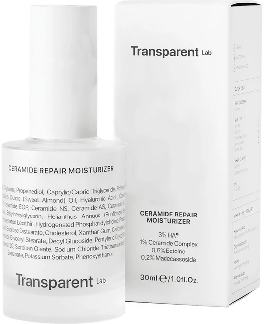 트랜스페어런트 랩 세럼 세라마이드 리페어 모이스처라이저, 1개, 30ml - 쿠팡