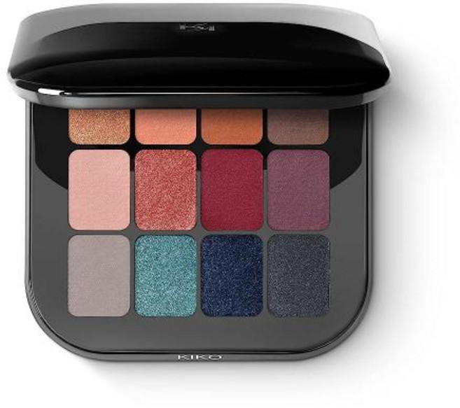KIKO MILANO Kiko Milano Cult Colours Eyeshadow Palette 01 | With 12 Sophisticated And Blendable Sh, 01 Matte Revolution