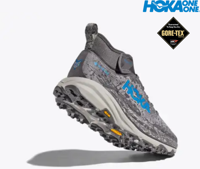 호카 HOKA 스피드고트 6 미드 GTX 남성 발편안한 고어텍스 방수 트레일 러닝화 운동화