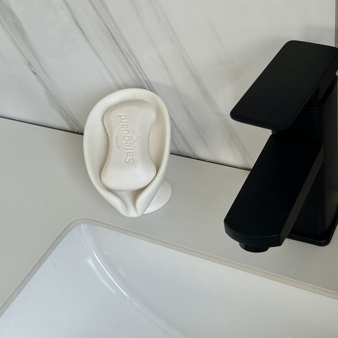 고급 세라믹 비누홀더 북유럽 인테리어 욕실 소품 비누 받침대, 아이보리