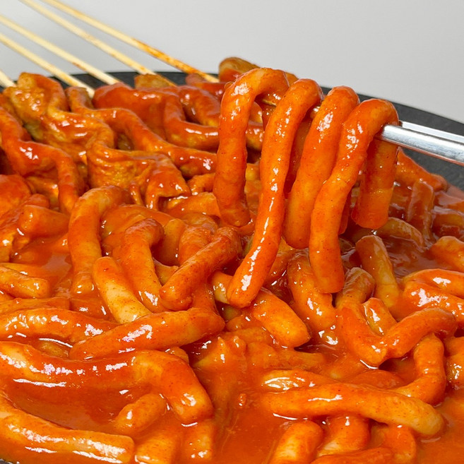 제천 빨간어묵 누들떡볶이4인분(꼬불이어묵2팩+누들떡2팩+ 소스2팩), 1.116kg, 3세트, 꼬불이어묵2팩+누들떡2팩+ 소스2팩