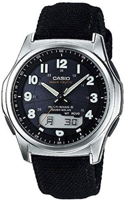 CASIO 卡西歐 男款世界六局電波太陽能腕錶 WVA-M630B-1AJF