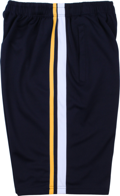 [샤이안스포츠] 네이비 화이트노랑 더블싱글 반바지 학교 체육복 하복 트레이닝복