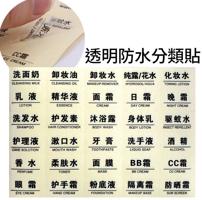 分裝袋 液體包裝 耐熱耐冰 便攜分裝袋 旅行分裝袋, 1個, 防水 | 分裝標籤貼紙