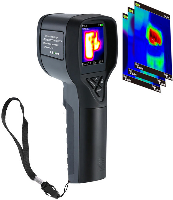 [인파로] 적외선 열 화상 카메라 온도계 열진단, 1세트