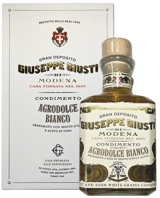 주세페주스티 화이트 발사믹 식초 250ml 쥬세페쥬스티 박스포함, 1개