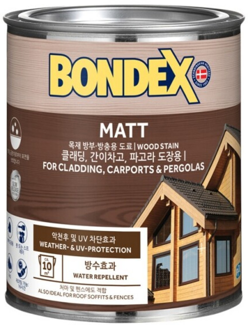 본덱스 MATT 오일 스테인 728 소나무 750ml, 1개