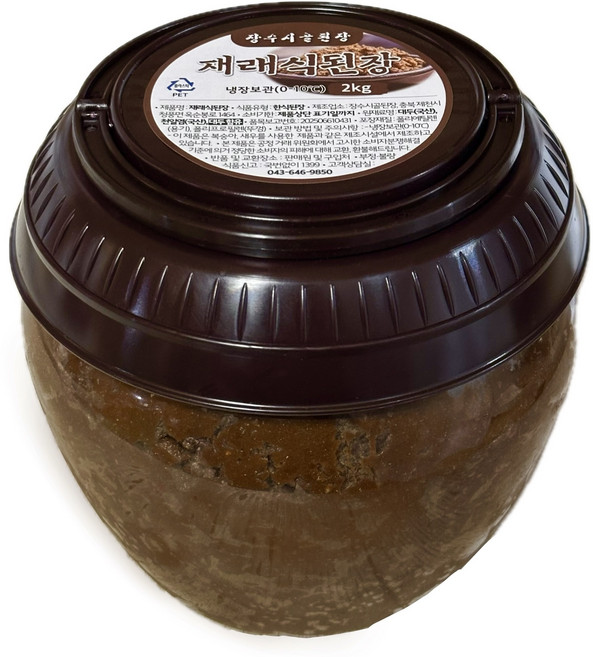 국산 장수시골된장 재래식 된장, 2kg, 1개