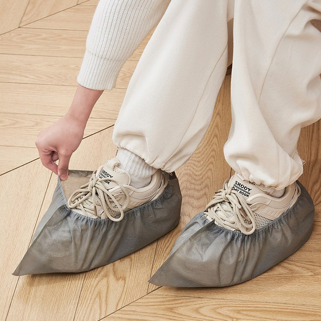 제이로이 일회용 부직포 덧신 위생 신발 커버 덮개 400g 50켤레, 50세트, 그레이