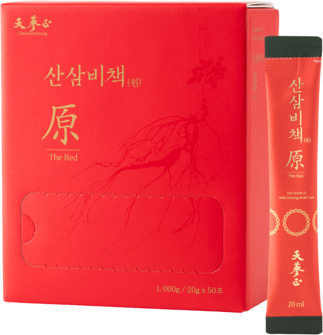 고농축 산삼진액 천삼정 산삼비책원 더 레드, 1박스, 1L