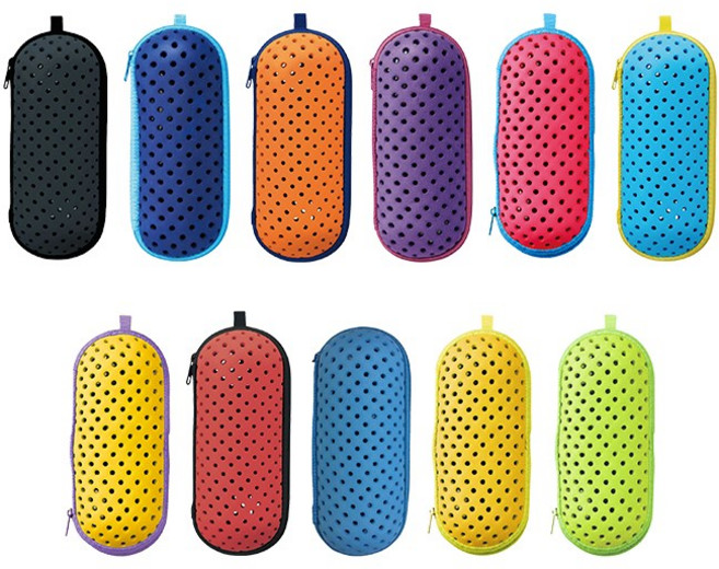 스완스 수경 케이스 물안경 스노클 수경집 SA141S, SKYL, 1개