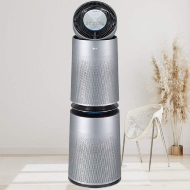 LG 퓨리케어 360도 공기청정기 펫 플러스 뉴메탈 샤인 AS301DNPA, AS301DNPA( 뉴메탈 샤인)