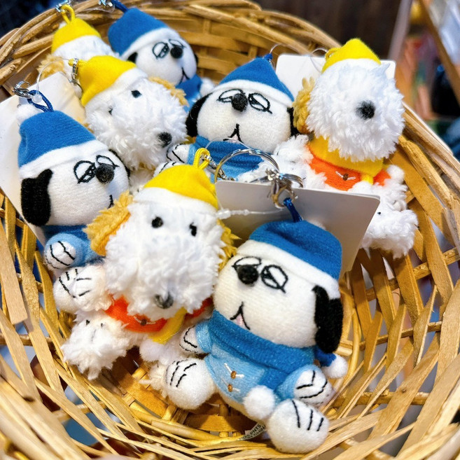 日本正版 歐拉夫 Snoopy 冬季限定 登山扣鑰匙圈, 1個