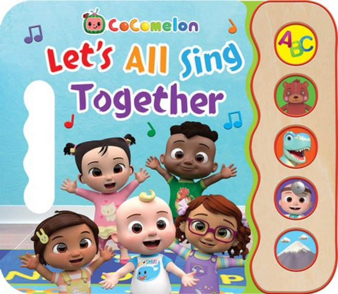 (영문도서) Cocomelon Let's All Sing Together Board Books, Cottage Door Press, English, 9781646383511