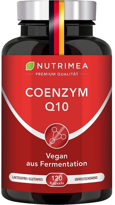 코엔자임Q10 유비퀴논 코큐텐 200mg 120 비건 캡슐, 1개, 120정