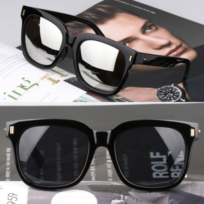 얼굴 큰사람 대두 선글라스 14종 남자 빅사이즈 미러선글라스 글라스테루제작 안경닦이 케이스