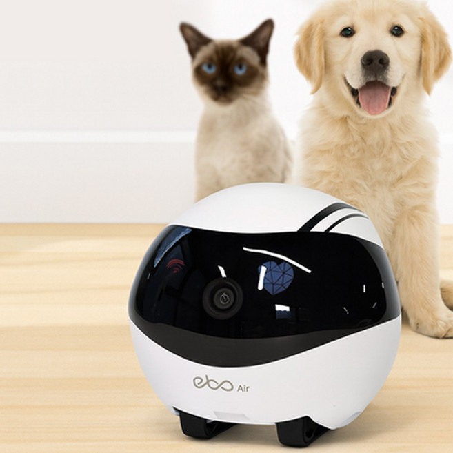 이나봇 이보에어 EBO Air 움직이는 CCTV 카메라 스마트홈 홈캠, 2개