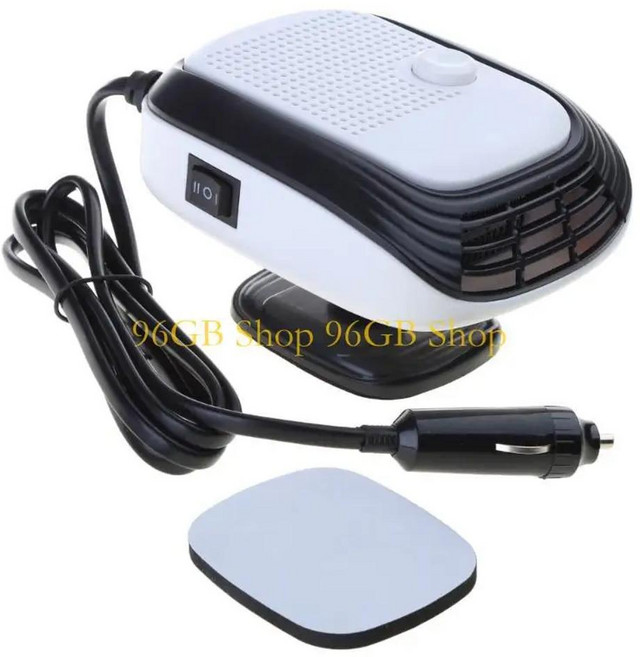 오토 히터 컵 모양 공기 전장 팬 디포 거시 디스 터 디자 스로스터, 03 G8TE13AC1502378-W-B, 1개