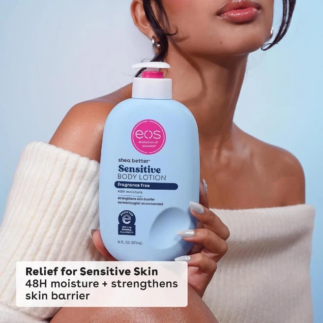 EOS Shea Better 24H 모이스처 바디 로션 향료 무함유 473ml, 1개 - 쿠팡