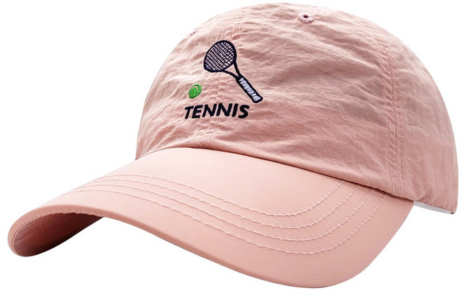 테니스 자수 볼캡 나일론 남자 여자 러닝 헬스 운동 드라이핏 모자 캡모자