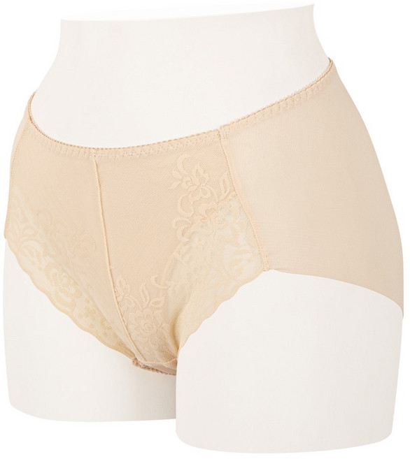 레이스 노라인 빅사이즈 헴팬티 2P