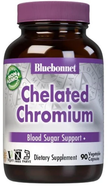 블루보넷 이스트-프리 킬레이트 크로뮴 브이캡, 90개입, 1개, 90정 - 쿠팡