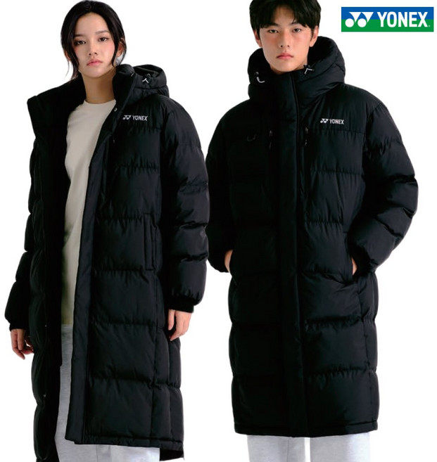 요넥스 남녀공용 아우터 롱패딩 253JC001U