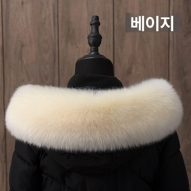 리폼 교체 모자털 야상 페이크퍼 라쿤 폭스퍼 여우털
