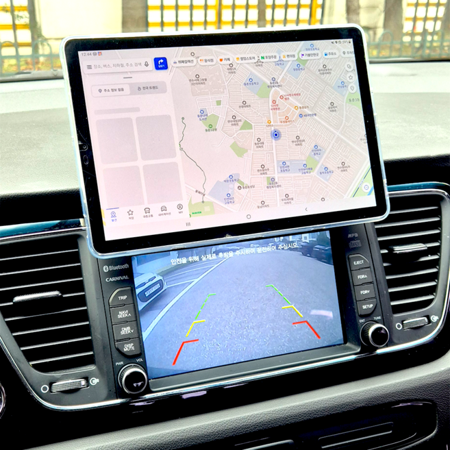 엔트릿 차량용 태블릿 거치대 맥세이프 자석 대시보드, 1개