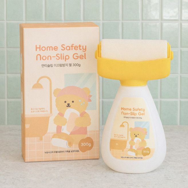 아가드 안티슬립 미끄럼방지 롤러 젤타입 300g 화장실 계단 논슬립 롤러젤, 1개