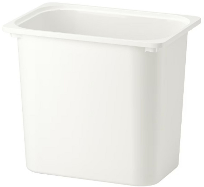 이케아 플라스틱 수납함 수납정리 상자 트로파스트, 화이트