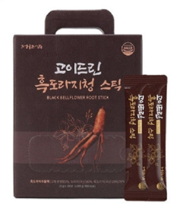 정원삼 고이드린 흑도라지청 스틱, 10g, 100개입, 1개