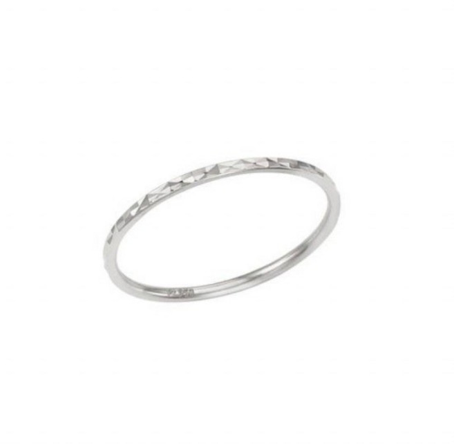 동아 로이드 타임리스 더블 컷팅 플래티넘 반지 LRP20004P_DA