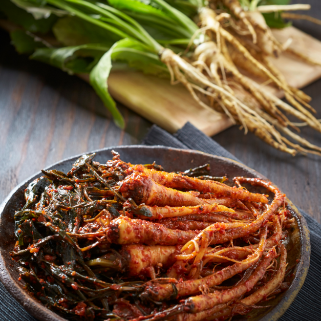 [명인의손맛] 아삭쌉살 전라도 고들빼기 김치, 1박스, 1kg