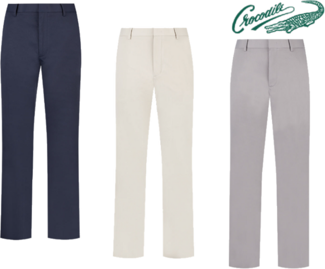 크로커다일 이월상품 남성 [봄 여름]구김적은 편한 바지