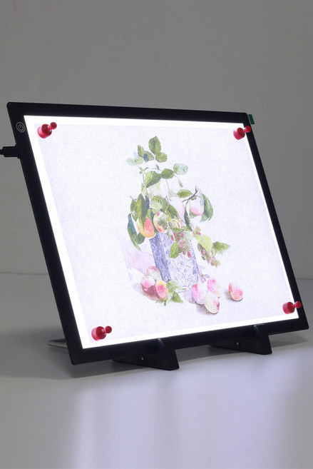 LACMEE 드로잉 패드 LED라이트박스 밝기 조절 A3/A4