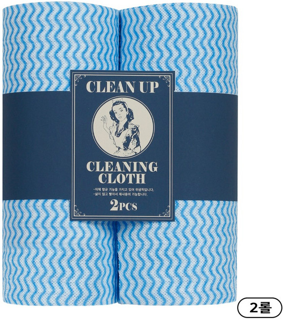 크린라이프 다용도행주 1SET(2롤), 60개, 1세트