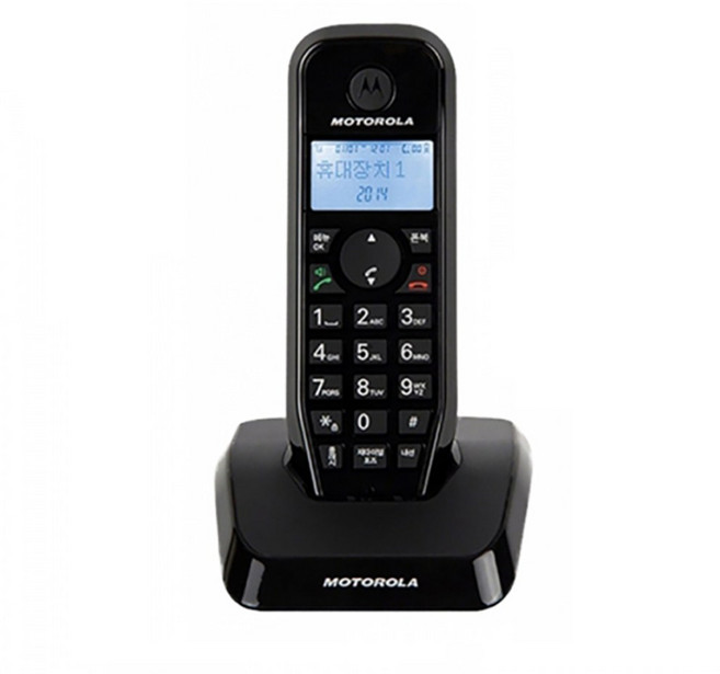 모토로라 무선 전화기 증설용 블랙, S1211AH
