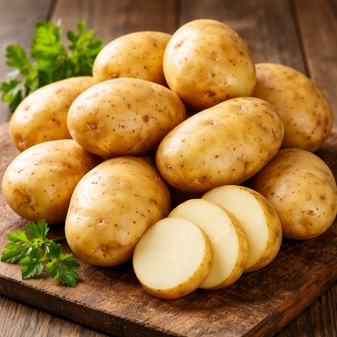 [농가직송] 껍질얇고 포슬포슬 부드러운 두백감자, 1박스, 5kg(중)