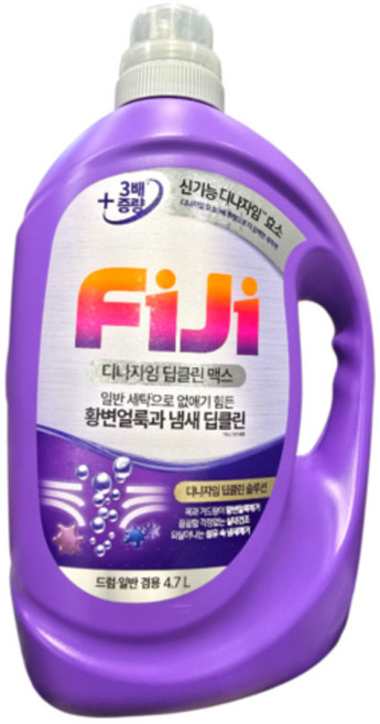FIJI 피지 디나자임 딥클린맥스 세탁세제 4.7L 코스트코, 1개