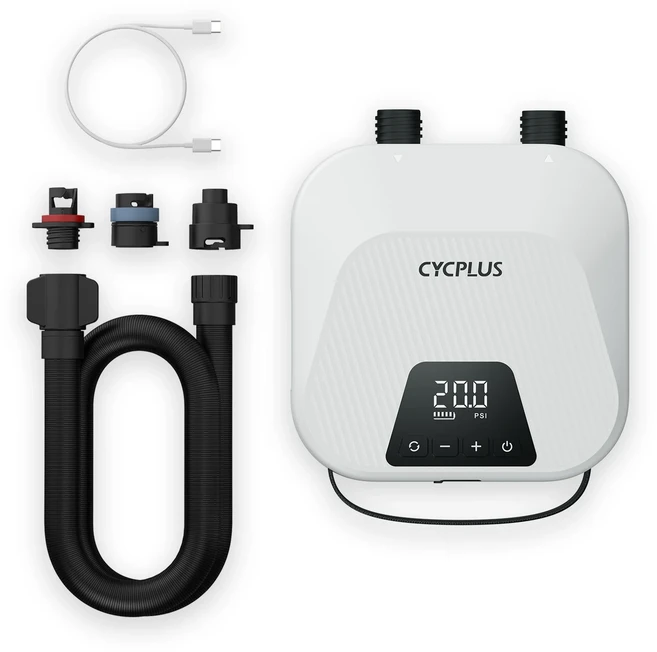 AIRBANK 전기 SUP 펌프 20PSI 5200mAh 11.1V 스탠드 업 패들 보드 용 충전식 자동 꺼짐 공기 PVC 보트 Infl, 01 빠른, 02 D14PRO 2600mAh 14.8V