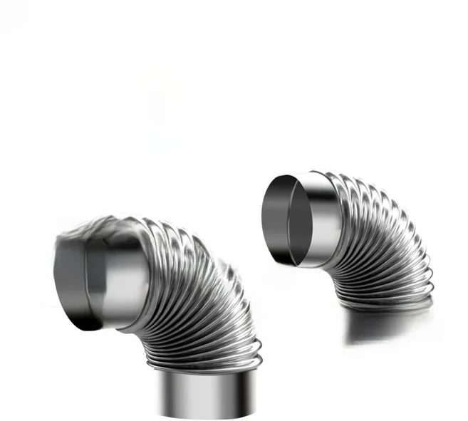 호환 스테인리스 스틸 엘보우 파이프 삼방향 방수 캡 가정용 난로 벽난로 굴뚝 야외 캠핑 여행 장비, 33 7.3cm 직경 엘보/0.4T/201 재질