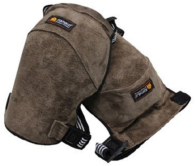 카멜로 무릎보호대 안전 작업용 AK-2 가죽, 1개