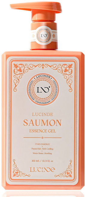뤼산드 PDRN 연어 히알루론산 콜라겐 수분 재생 보습 속건조 진정 탄력 수딩 판테놀 스쿠알란 아쿠아포린 앰플 소몽 에센젤, 1개, 300ml