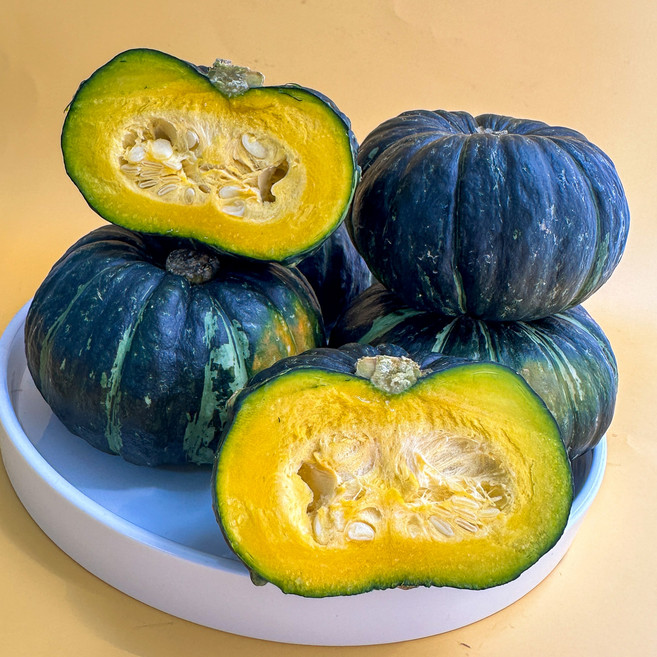 [농가직송] 100%제주산 미니 밤호박 국내산, 1박스, 2kg