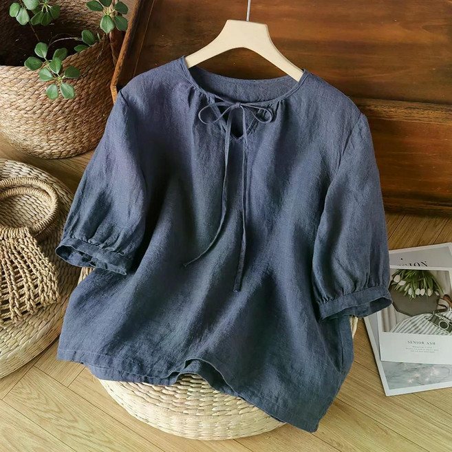 개량복 생활 여름 모시옷 원피스 여성 퓨전 절바지