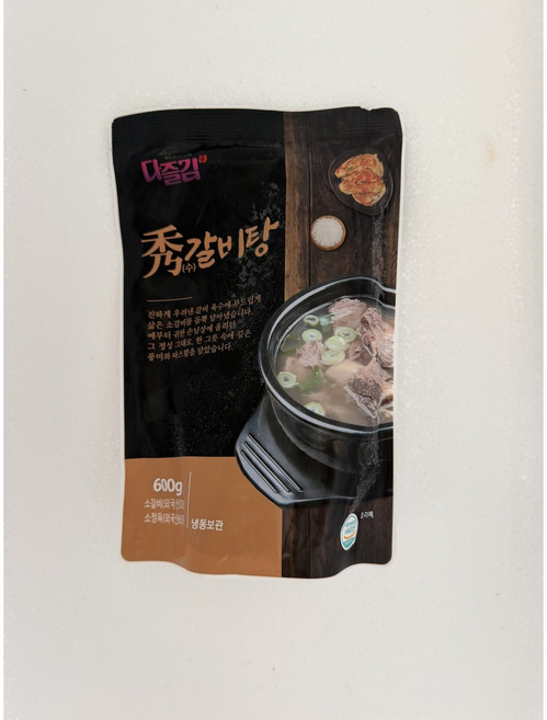 우복당 북촌골 다즐김 수갈비탕 600g원팩 가정 업소용식자재 전국 납품제품 찬찬식품, 1개, 600g
