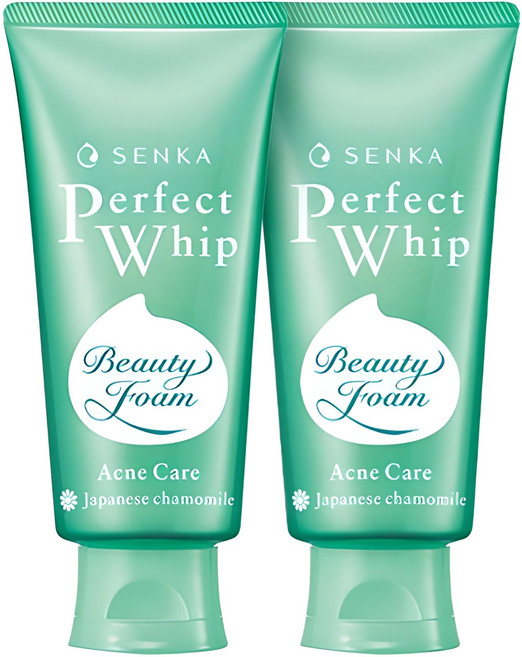 센카 퍼펙트 휩 아크네 케어 클렌징폼, 100g, 2개
