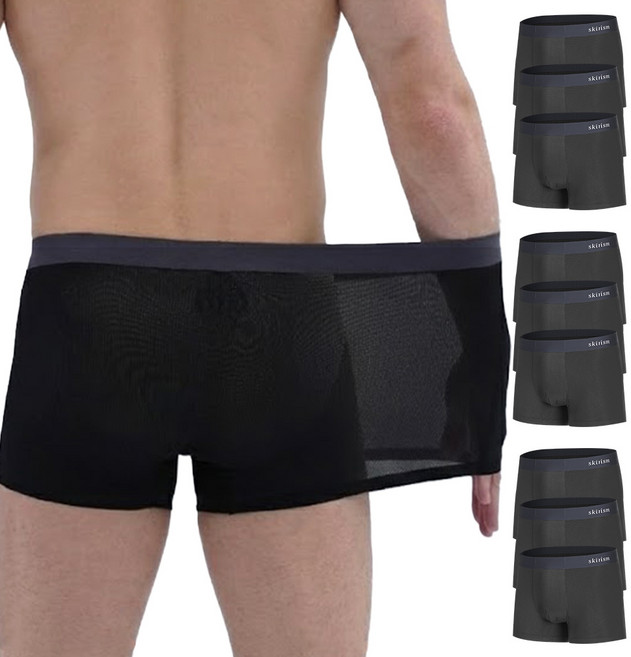 모그라미 스킨이즘 에어 남성드로즈 남자팬티 6+3 세트