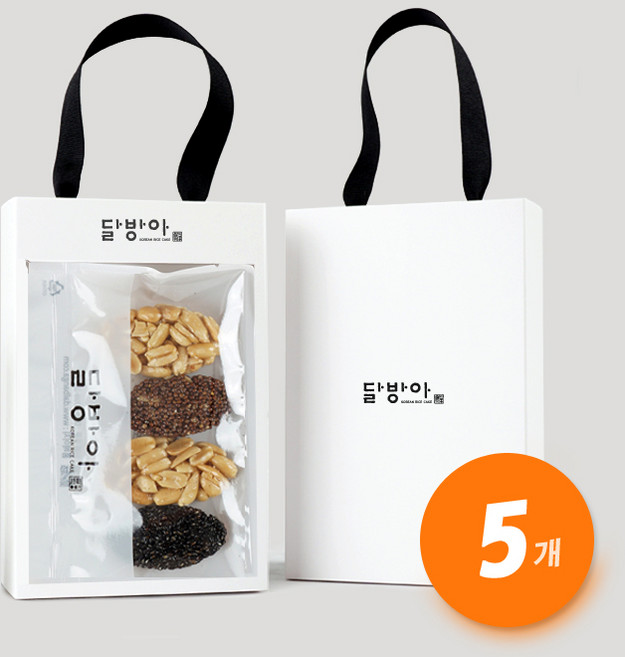 달방아 현미강정 호박찹쌀 약과 실속선물 답례품 5개, 40g